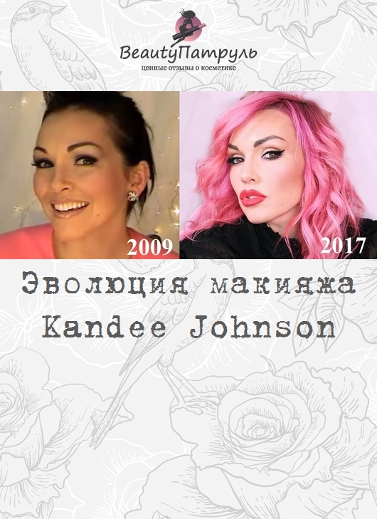 Эволюция макияжа Kandee Johnson