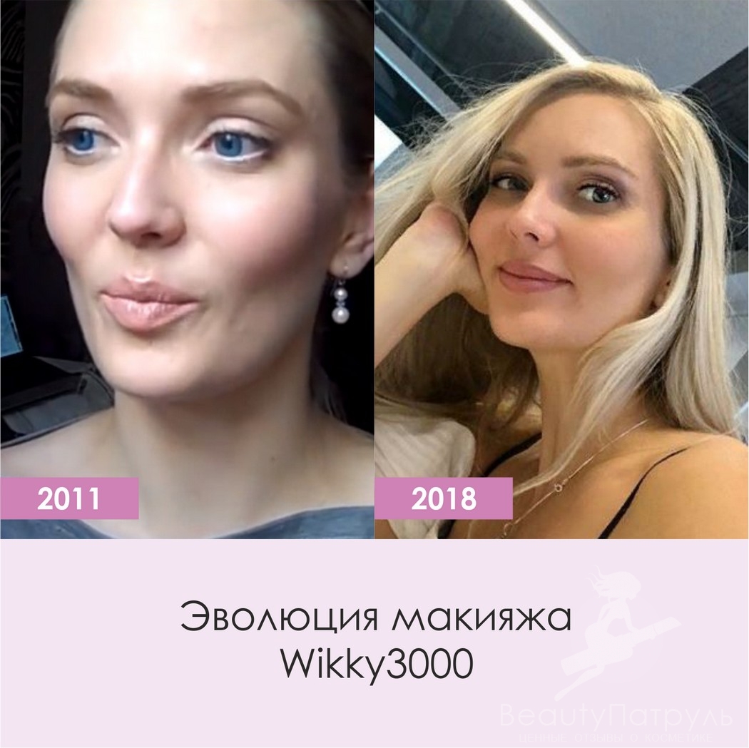 Эволюция макияжа Wikky3000 ★