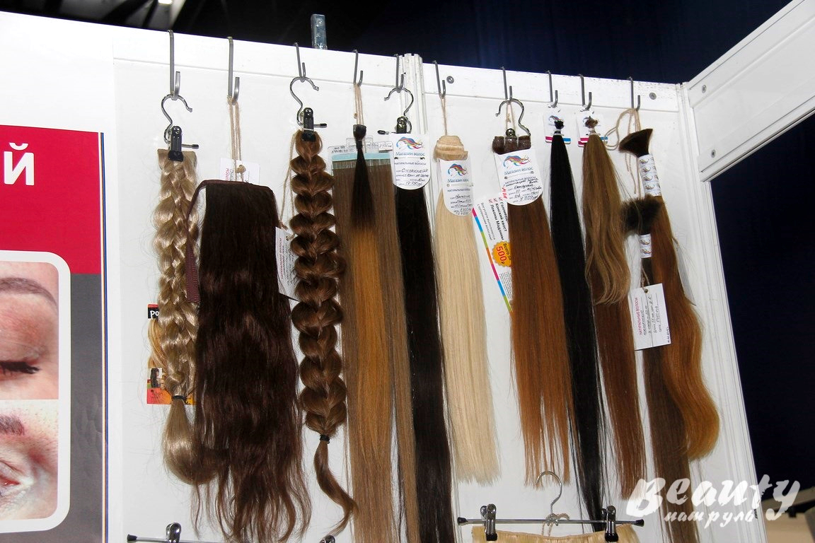 Образцы накладных волос от студии красоты и густоты волос